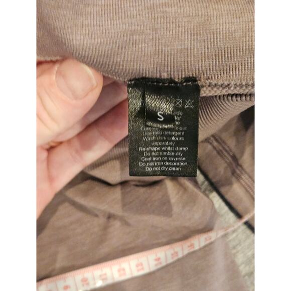 Alphalete womems small legging seamless butt scrunch mauve pink compression - Picture 3 of 6